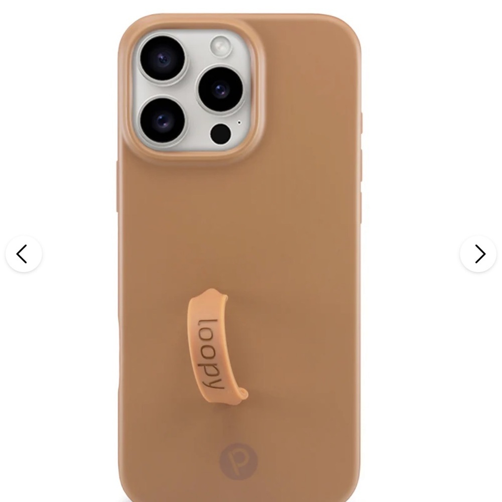 Loopy Case- Saddle Brown/ iPhone 16 Pro Max